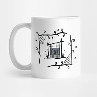 Navajo Weaving Loom Mug